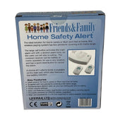 Lifemax Friends & Family Home Safety Alert System with 2 Wireless Pendant Call Alarm - Imported from UK