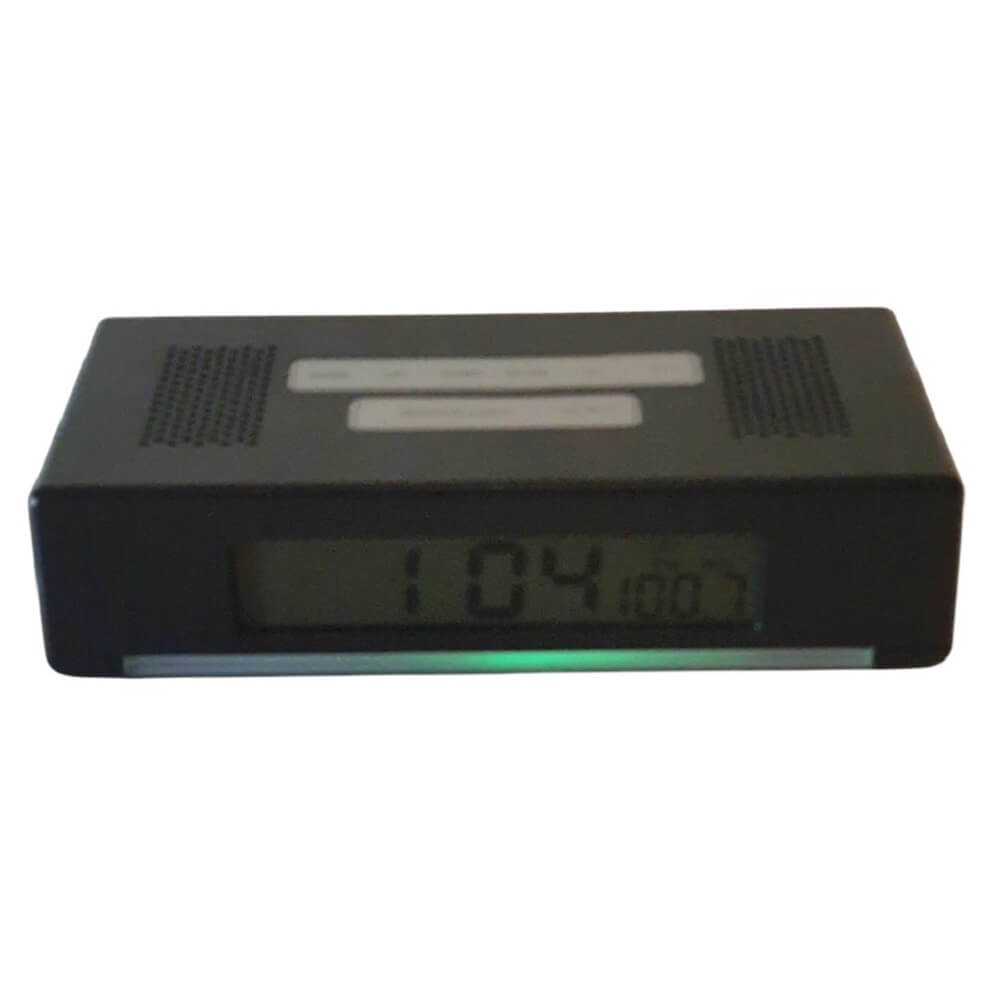 Atlasformen Battery Powered Illuminated Radio Alarm Clock with LED Screen - Imported from UK