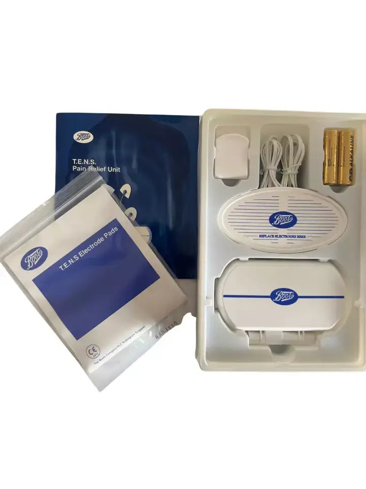 Boots T.E.N.S. Pain Relief Unit Best for Arthritic Pain Muscular Pain Back Pain Sports Injuries - Imported from UK