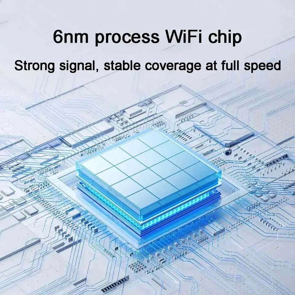 Xiaomi Router BE5000 WiFi 7 MLO 2.4GHz/5GHz Dual Band Frequency Mesh 2.5G High-Speed Network Port 512MB RAM Repeater - Imported from UK