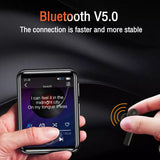 CHENFEC Bluetooth 5.0 MP3/MP4 Player, 32GB HiFi Lossless Music Player with 2.5" Full Touch Screen, FM Radio, Recorder, Speaker - Imported from UK