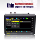 FNIRSI® 1013D Dual Channel Digital Tablet Oscilloscope, 7