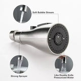 Faucet Splash Head, Rotating Tap Aerator, Tap Extension Attachment for Kitchen & Bathroom - Imported from UK