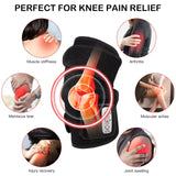 POSSESSORS teach Heated Knee Massager, 12W Electric Heating Knee Massager Far Infrared Joint Brace Support for Muscles Arthritis Sports Injury Pain Relief - Imported from UK