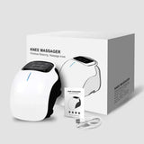 Smart Wearable Knee Massager with Large LED Screen, Rechargeable Knee Massage with Heat for Knee Joint Pain Injury, Swelling & Stiffness - Imported from UK
