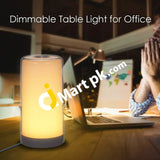 Tomshine Touch Dimmable Led Table Lamp With Color Control Temperature & Brightness Regulation Night