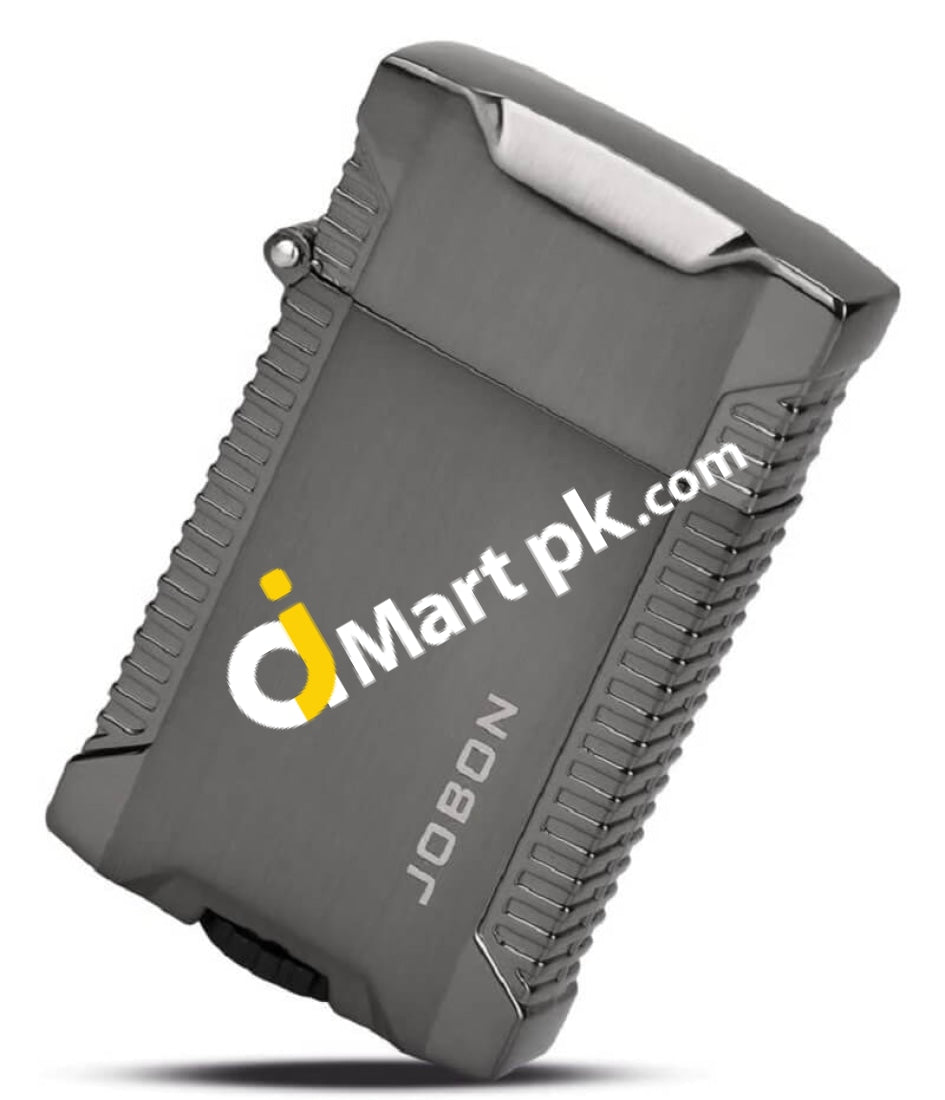 Cigar Lighter Topkay Double Jet Flame Butane Gas Cigarette Windproof Turbo Twin Torch - Imported