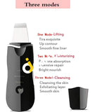 Ultrasonic Skin Scrubber Spatula Rechargeable Facial Cleaner Peeling Vibration Blackhead Removal