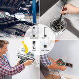 Endoscope Camera Uofun Industrial Borescope 4.5 1080P Hd Ips Screen Ip67 Waterproof With 6 Led
