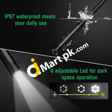 Endoscope Camera Uofun Industrial Borescope 4.5 1080P Hd Ips Screen Ip67 Waterproof With 6 Led