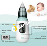 Vancocon Baby Nasal Aspirator With 3 Suction Levels Lcd Screen Mucus Remover Sizes Silicone Tips -