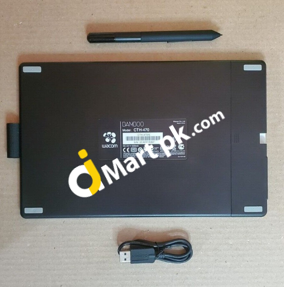 Wacom Bamboo Cth470 Capture Pen & Touch Tablet With 1024 Levels Pressure Sensitivity (3Rd