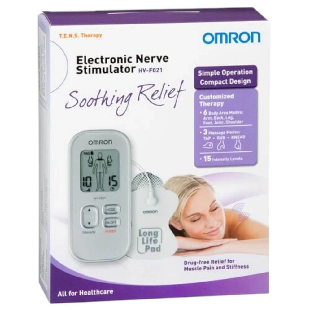 OMRON HV-F021-AP Electronic Nerve Stimulator - Imported from UK