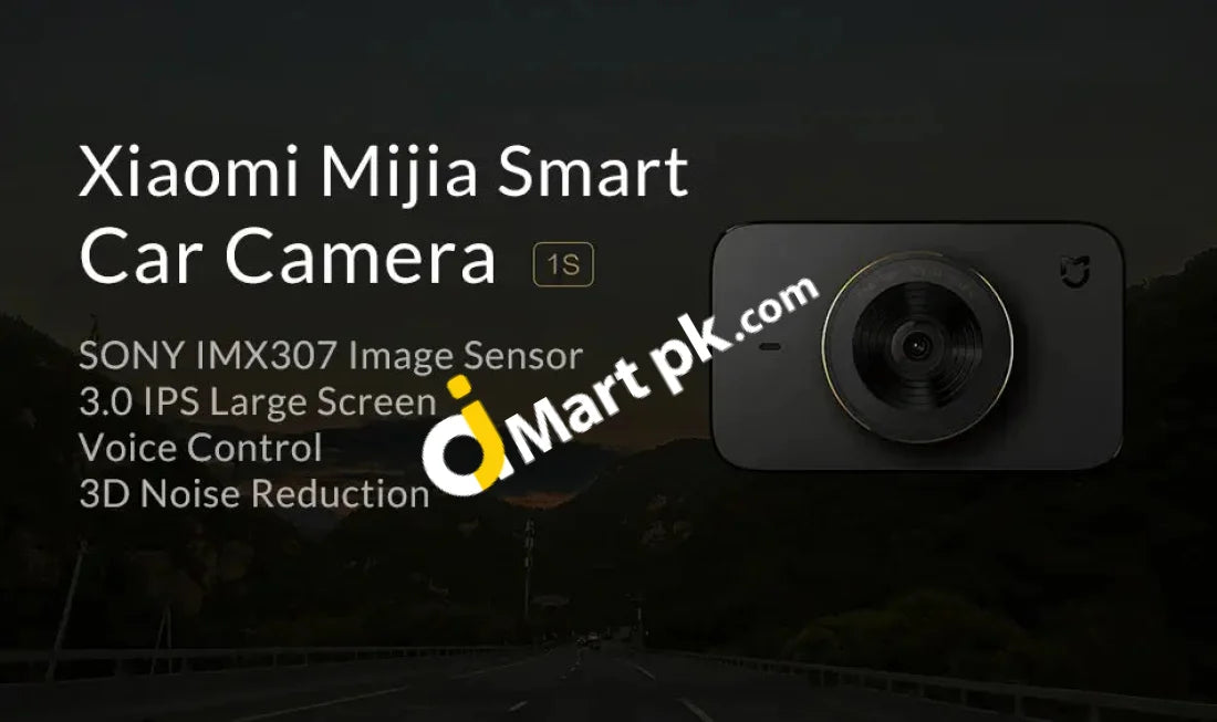 Xiaomi Mi 1S Car Dash Cam Wifi Hd 1080P 3 Screen Night Vision Voice Control 140° Wide Angle -