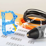 3D Doodling Drawing Printing Pen For 1.75Mm Pla & Abs Filaments + 3 Sample - Imported From Uk