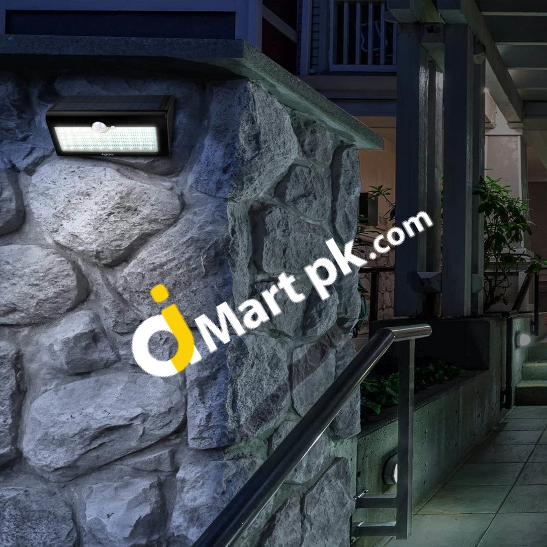 Aglaia Lt-W5 4W Solar Outdoor Light With Motion Sensor - Imported From Uk