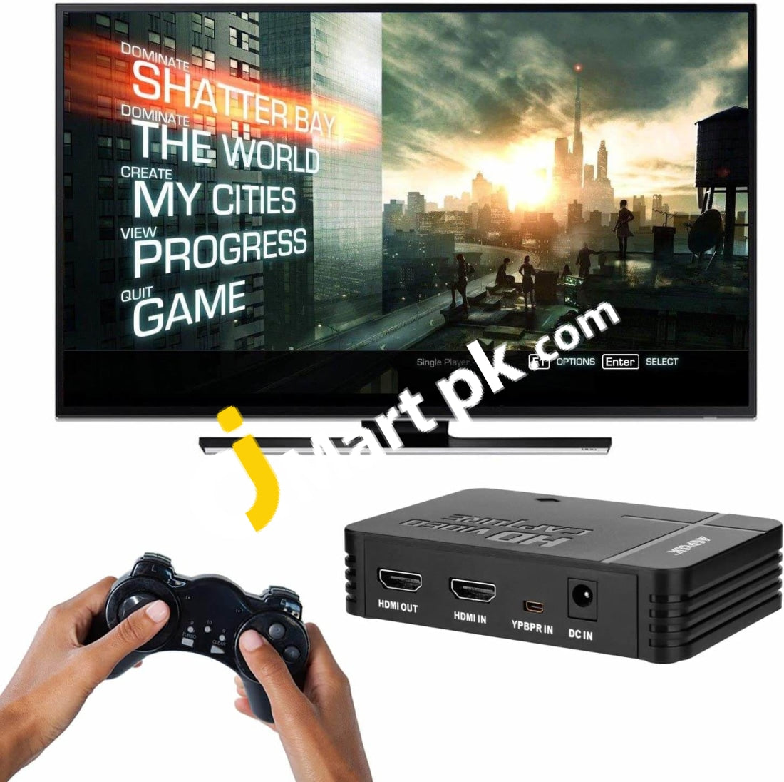 Agptek Hd Game / Video Capture 1080P Hdmi Av Recorder - Imported From Uk