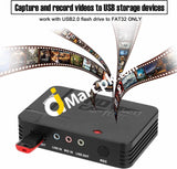 Agptek Hd Game / Video Capture 1080P Hdmi Av Recorder - Imported From Uk
