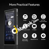 Mp3 Music Player Akamate Bluetooth 5.0 3.5 Full Touchscreen 8Gb With 1080P Hd Video One Click