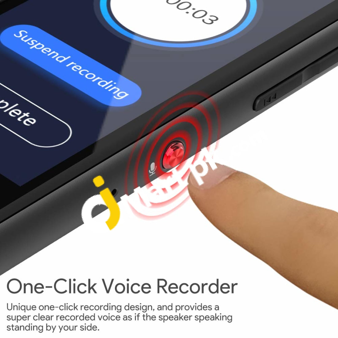 Akamate Mp3 Player Music With Bluetooth 5.0 3.5 Full Touchscreen 8Gb 1080P Hd Video One Click