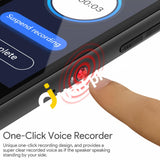 Akamate Mp3 Player Music With Bluetooth 5.0 3.5 Full Touchscreen 8Gb 1080P Hd Video One Click