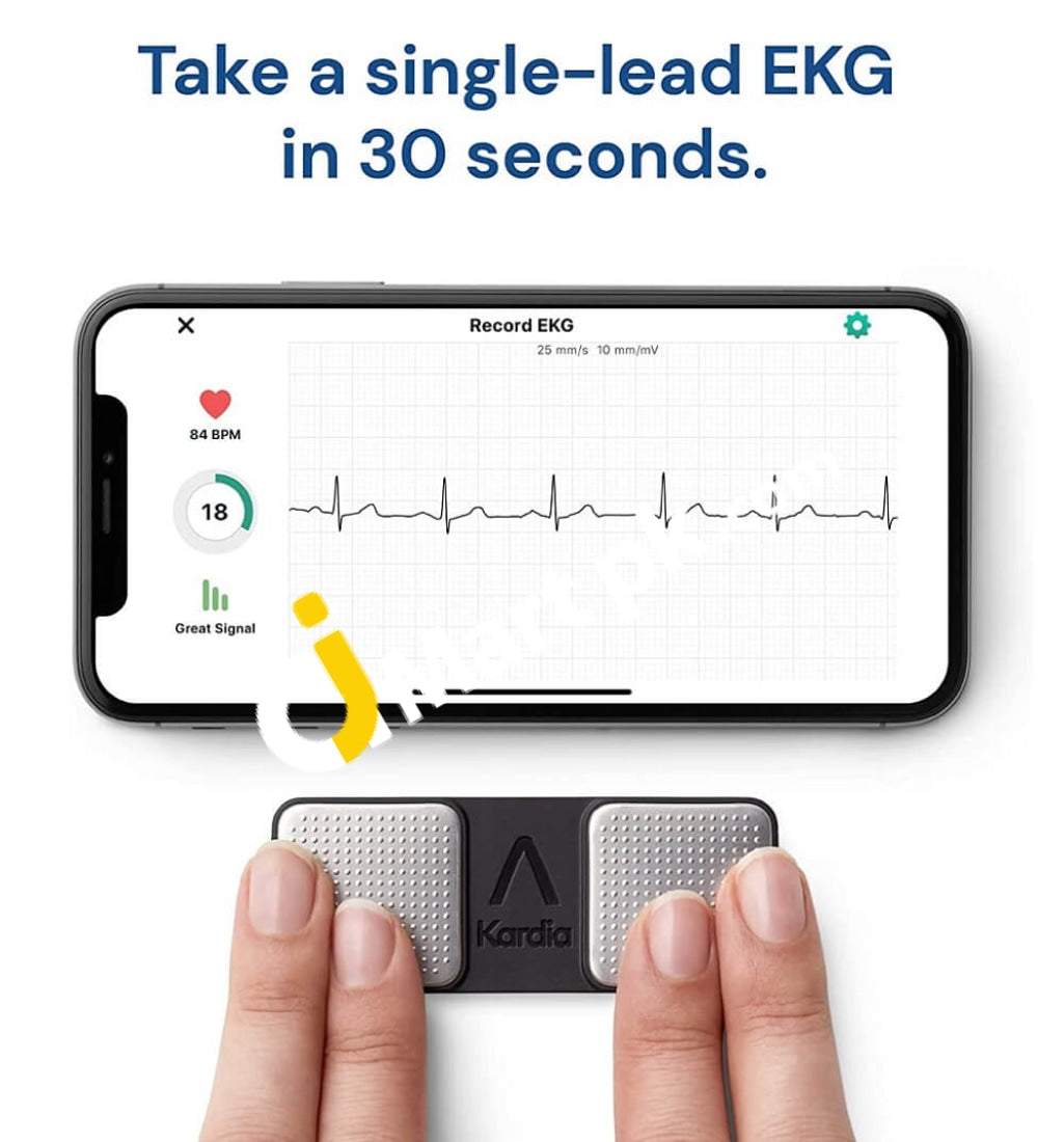 Alivecor Kardiamobile Single Lead Personal Ekg Monitor Detects Afib & Irregular Arrhythmias Instant