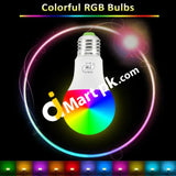 Ampoule Rgbcw Wifi 7W Bulb 600Lm E27 Smart Led With Timer & Group Function Compatible Amazon