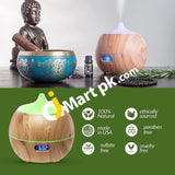 Artnaturals Essential Oil Aromatherapy Diffuser & Cool Mist Humidifier With Bluetooth Speaker Clock
