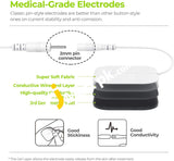 Auvon Tens Unit Ems Muscle Stimulator Machine Pain Relief Therapy With 2 Digital Display 4 Outputs