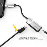 Baseus L32 Ip Male To 3.5Mm + Female Adapter - Imported From Uk