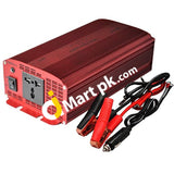 Bestek® 1000W Car Power Inverter Dc 12V To Ac 230V-240V With Crocodile Battery Clip - Imported From