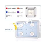 Bestva Dimmable X4 1200W Led Grow Light Cob Full Spectrum Indoor Fluorescent Lamp For Hydroponics