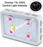Bestva Dimmable X4 1200W Led Grow Light Full Spectrum Indoor Fluorescent Lamp For Hydroponics