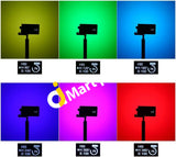 Boling Bl-P1 Rgb Led Full Color Camera/Camcorder Light Pocket Size Rechargeable Video With