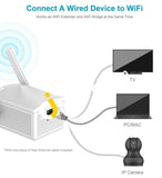 Brostrend Ac1200 Dual Band Wifi Range Extender 1200Mbps Wireless Signal Repeater With Ethernet Port