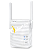 BrosTrend AC1200 Dual Band WiFi Range Extender, 1200Mbps Wireless Signal Repeater with Ethernet Port, Dual Band of 5GHz & 2.4GHz, UK Plug - Imported from UK