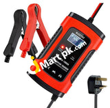 BUDDYGO Fully Automatic Car Battery Charger, 5A 12V Quick Smart Charger & Maintainer for Automotive, Motorcycle, Lead-Acid Batteries & More (UK Plug) - Imported from UK