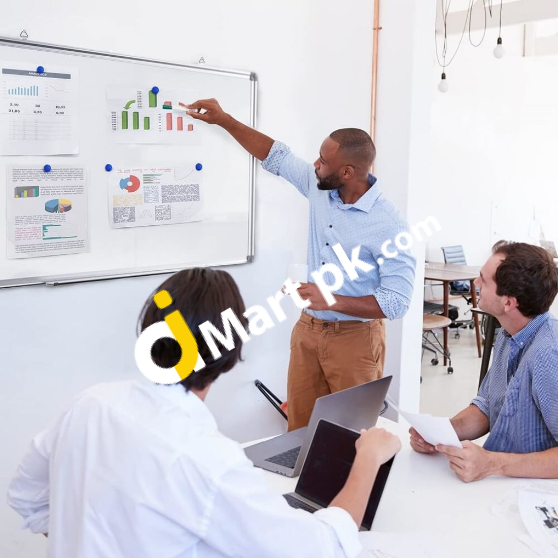 Cathedral Magnetic Aluminum Whiteboard 45 X 60Cm - Imported From Uk