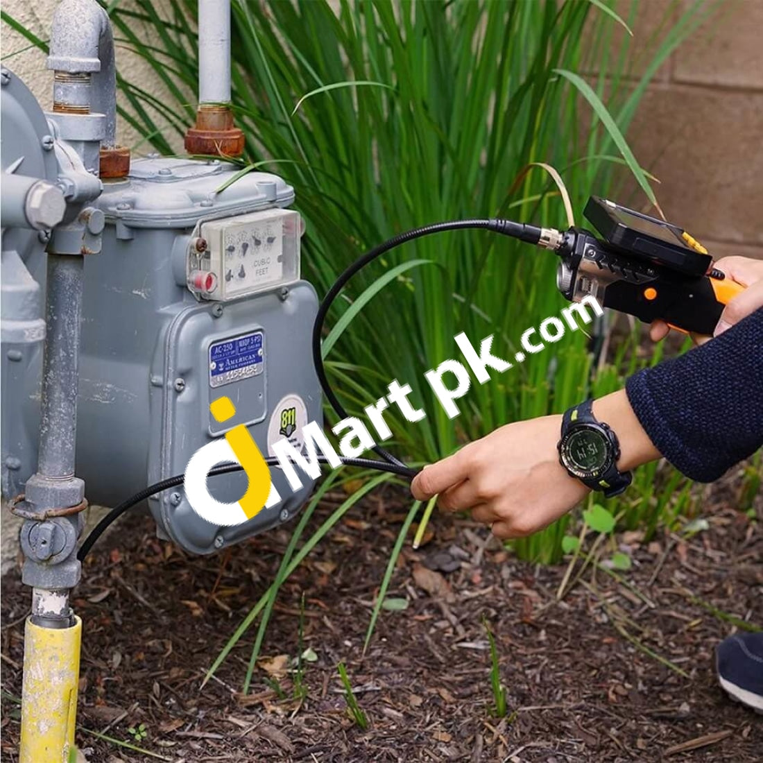 Dbpower Professional Digital Endoscope 3.5 Color Lcd Usb Borescope Inspection Video Camera 3M 8.2Mm