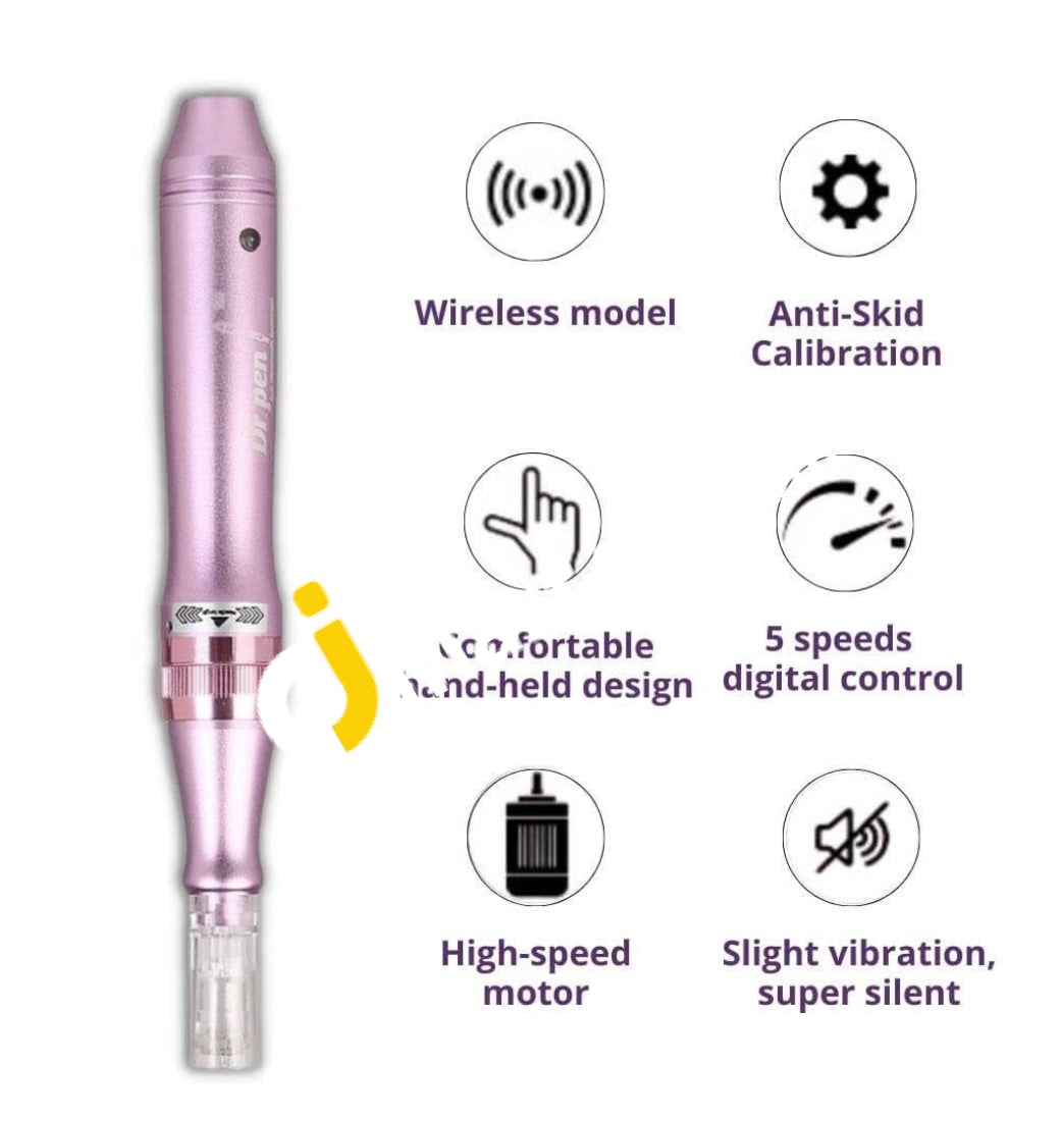 Dr. Pen Ultima M7 Professional Multi-Function Wireless Derma Beauty Skin Care Tool Kit With 8