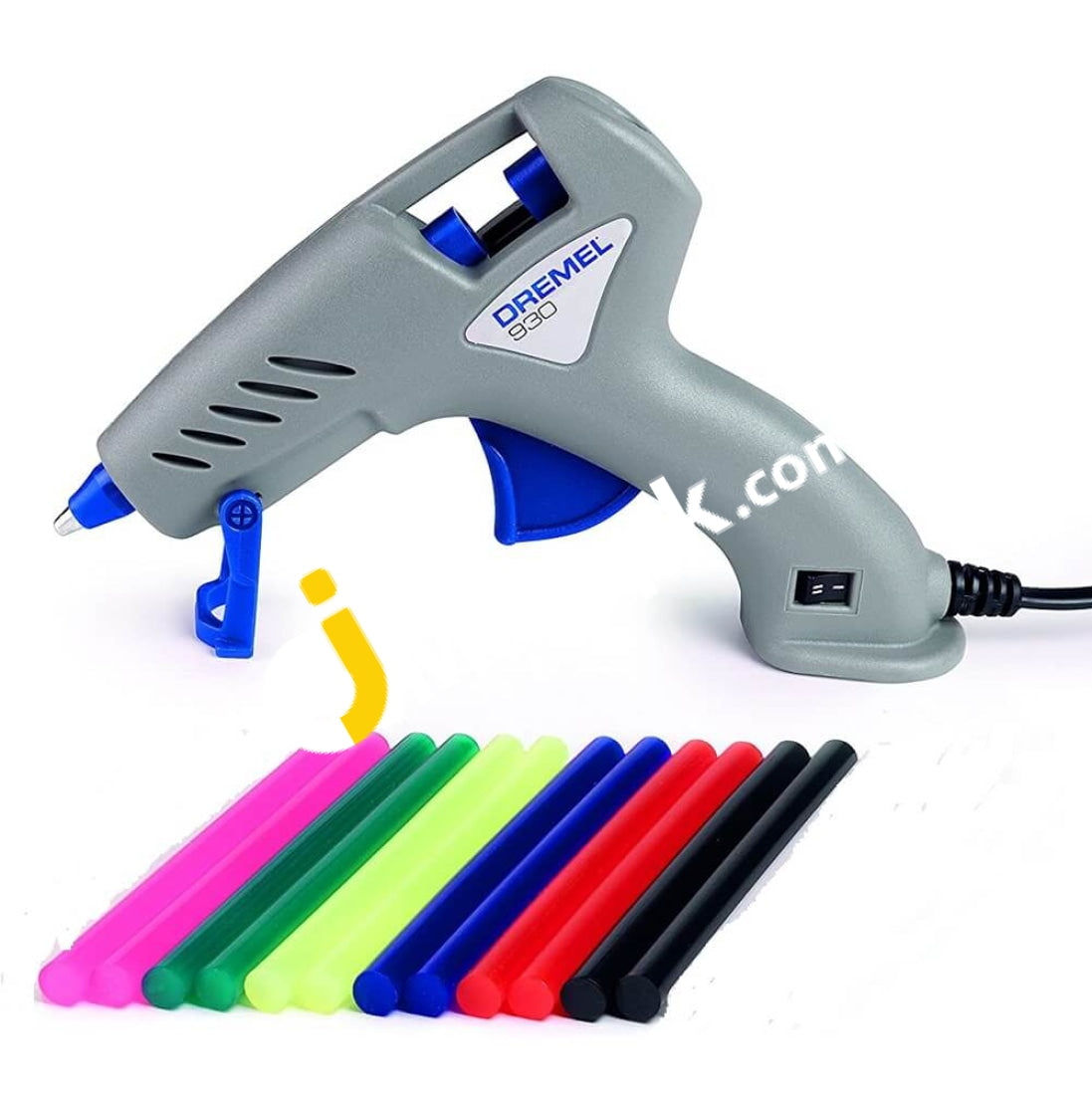 Dremel Hot Glue Gun 105-165°C Dual Temp With Precision Non-Drip Tip & Multi-Purpose Sticks (7 Mm) -