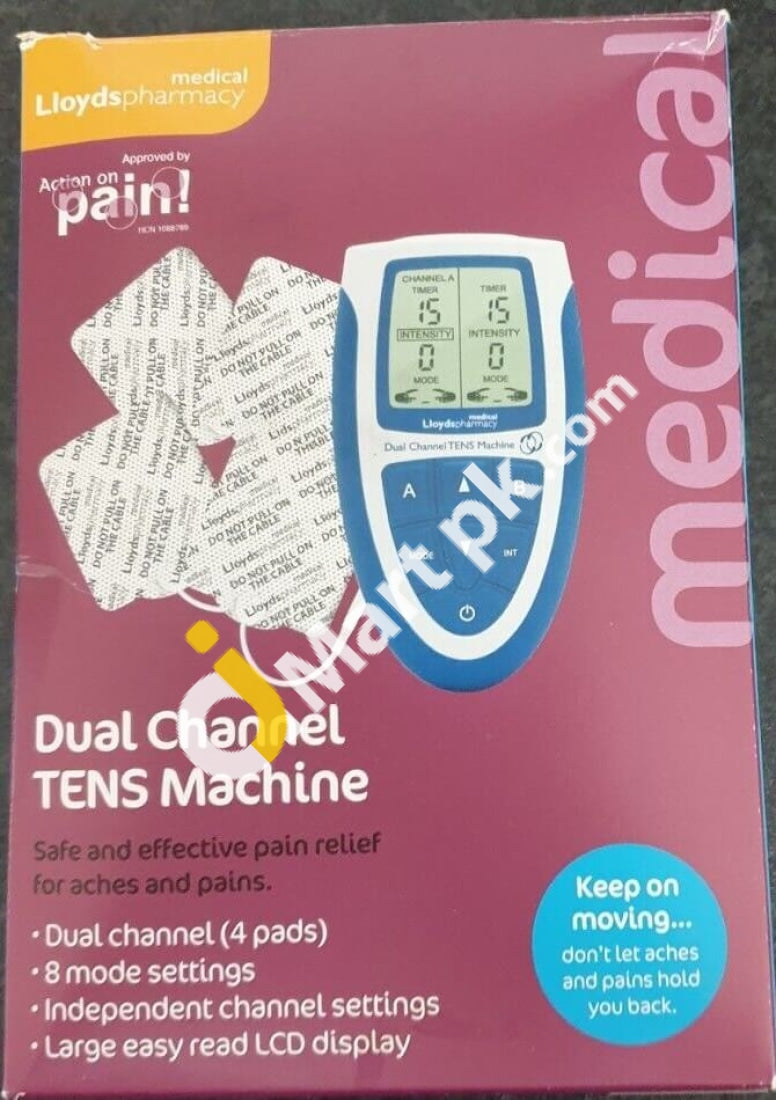 Tens Machine Dual Channel By Lloydspharmacy - Imported From Uk