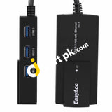 Easyacc Superspeed Usb 3.0 Port Hub With 1 Rj45 10/100/1000 Gigabit Ethernet Lan Wired Network