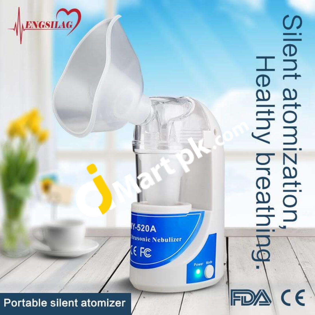 Engsilag Ultrasonic Nebulizer Portable Rechargeable Aromatherapy Inhaler - Imported From Uk