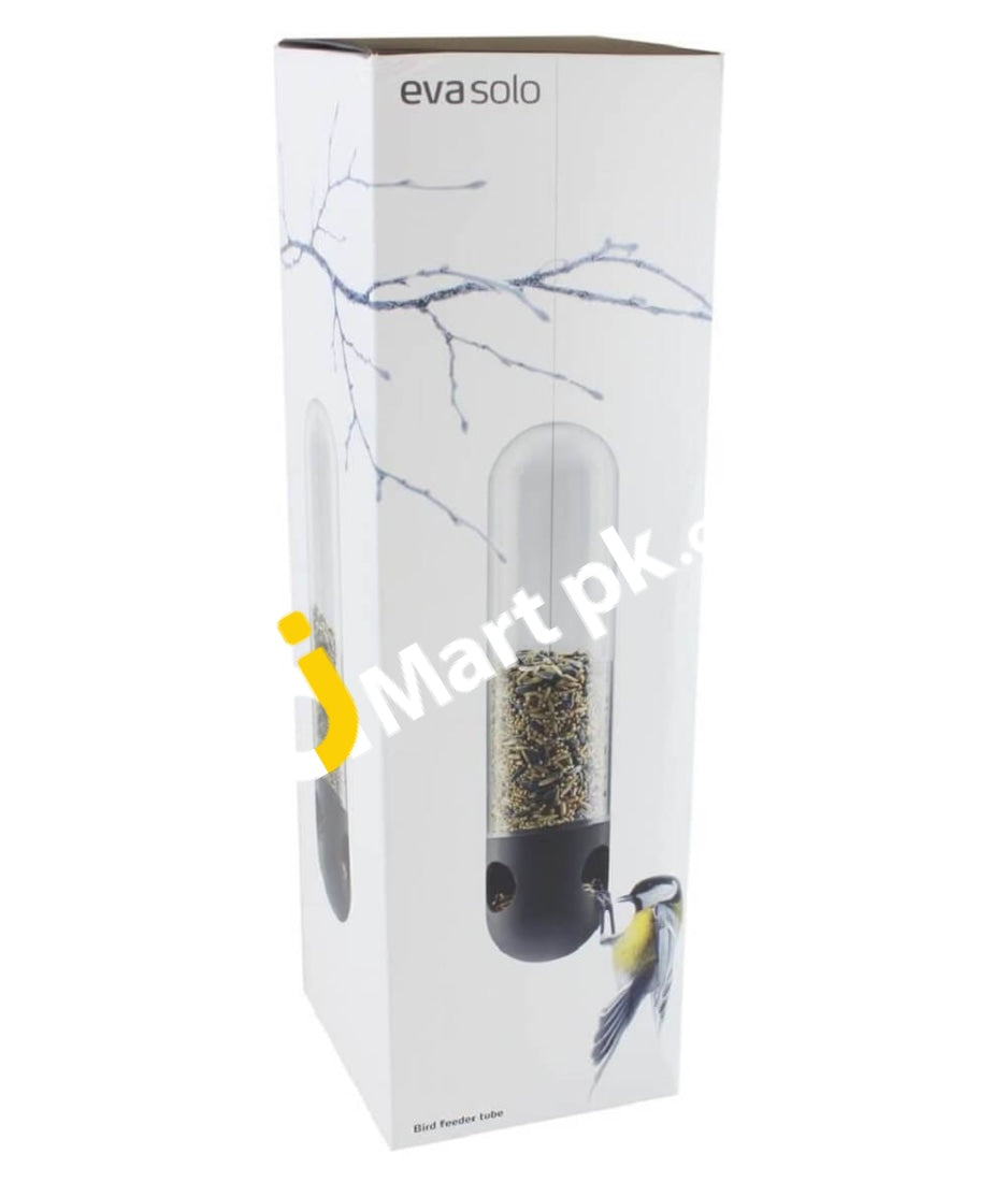 Evasolo Bird Feeder Tube Frost-Proof Glass Accommodates Small Birds - Imported From Uk