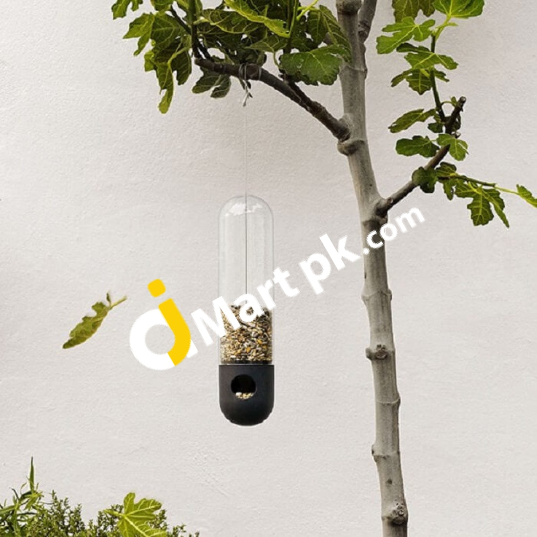 Evasolo Bird Feeder Tube Frost-Proof Glass Accommodates Small Birds - Imported From Uk