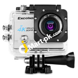Excelvan Wi-Fi Sports Action Camera, Waterproof, 4K 30fps / 1920x1080 60fps with 16MP CMOS -Sensor - Imported from UK