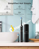 Fairywill P11 Plus Sonic Toothbrush Waterproof Powerful Fast Charging Smart Timer With 4 Replacement