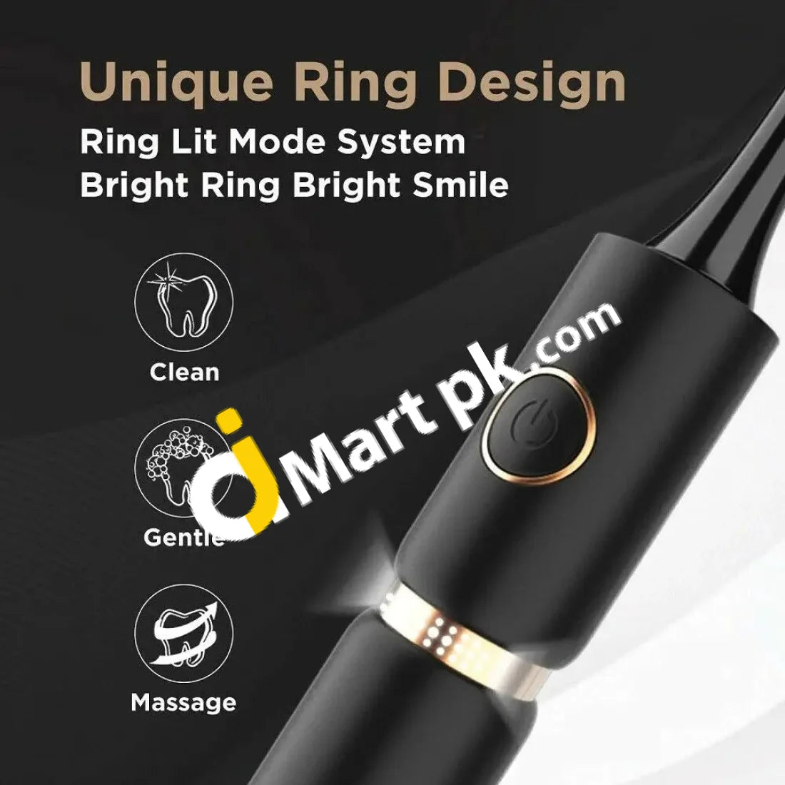 Fairywill P11 Plus Sonic Toothbrush Waterproof Powerful Fast Charging Smart Timer With 4 Replacement