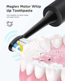 Fairywill P11 Plus Sonic Toothbrush Waterproof Powerful Fast Charging Smart Timer With 4 Replacement